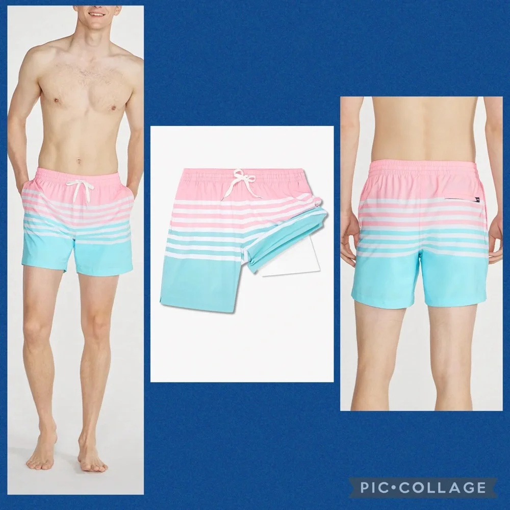 Chubbies “On the Horizons” Lined Classic Swim Trunk, 5.5” Inseam
